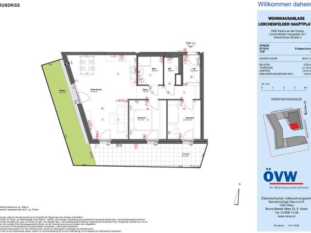 Apartment mieten in Lerchenfeld, Krems an der Donau