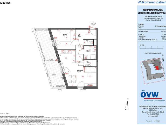 Apartment mieten in Lerchenfeld, Krems an der Donau