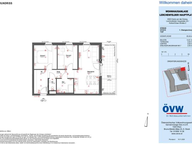 Apartment mieten in Lerchenfeld, Krems an der Donau