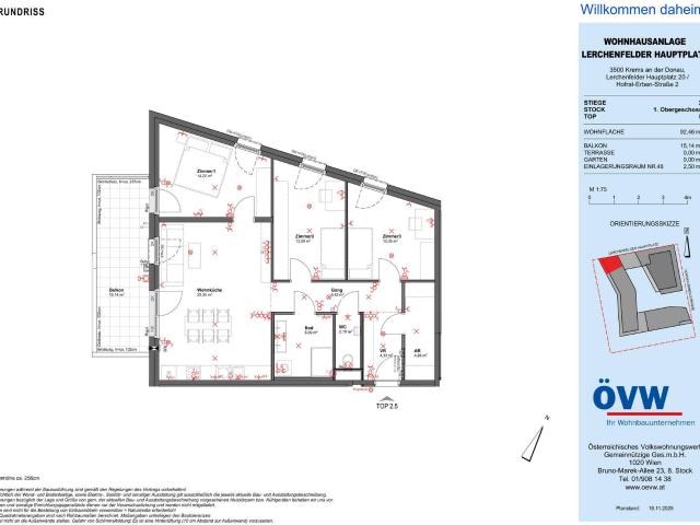 Apartment mieten in Lerchenfeld, Krems an der Donau