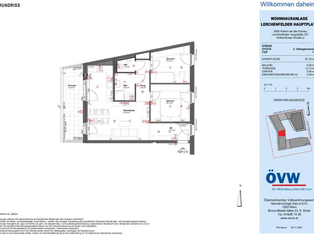 Apartment mieten in Lerchenfeld, Krems an der Donau