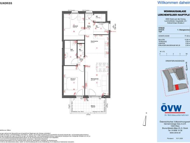 Apartment mieten in Lerchenfeld, Krems an der Donau
