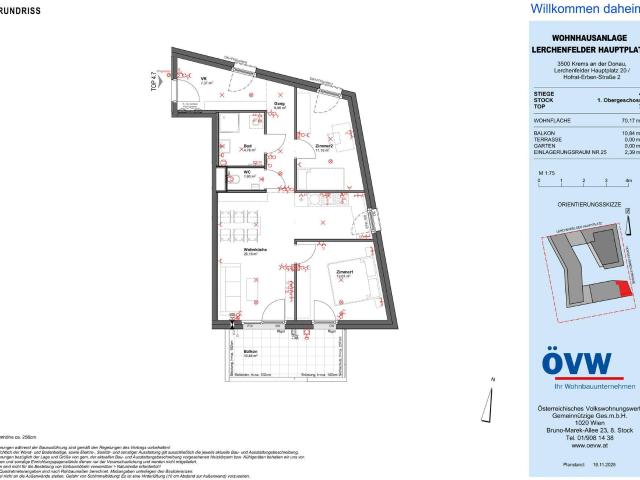 Apartment mieten in Lerchenfeld, Krems an der Donau