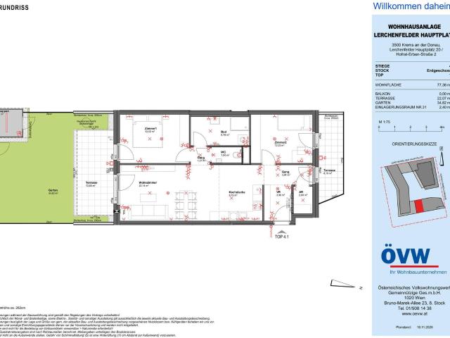 Apartment mieten in Lerchenfeld, Krems an der Donau