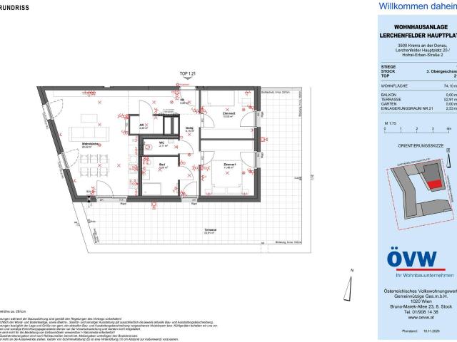 Apartment mieten in Lerchenfeld, Krems an der Donau