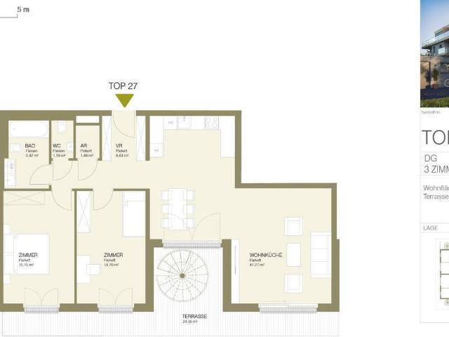Wohnung mieten in Seestadt, Wien