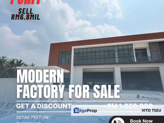 Warehouse for sale in Ijok, Selangor