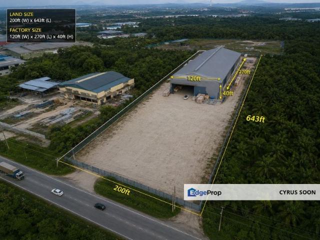 Warehouse for sale in Ijok, Selangor
