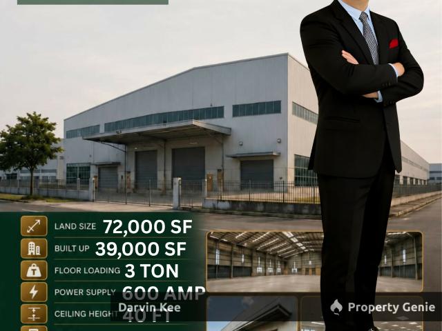 Warehouse for rent in Ijok, Selangor