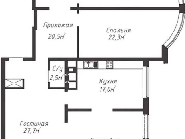 Квартира продажа в Великодолинском, Днепропетровской области