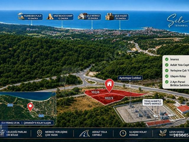 Şile, İstanbul içerisinde satılık Arsa