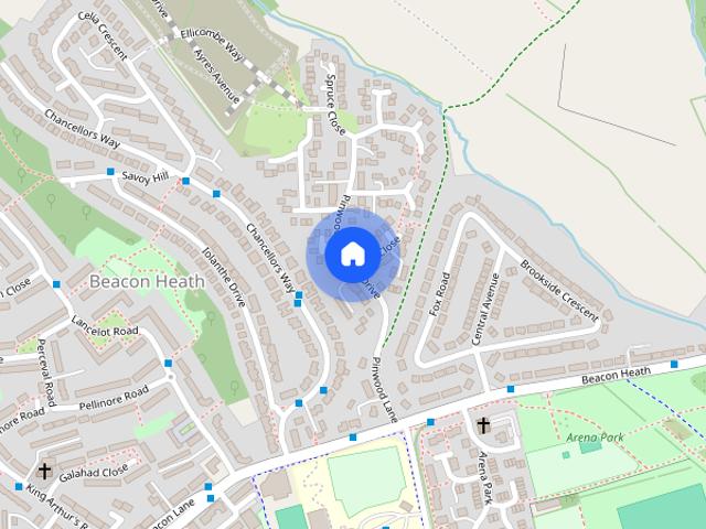 House for rent in Beacon Heath, Watergate