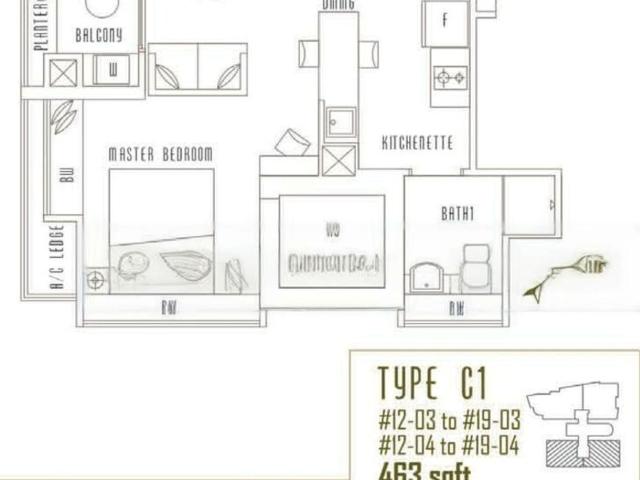 Apartment for sale in River Valley