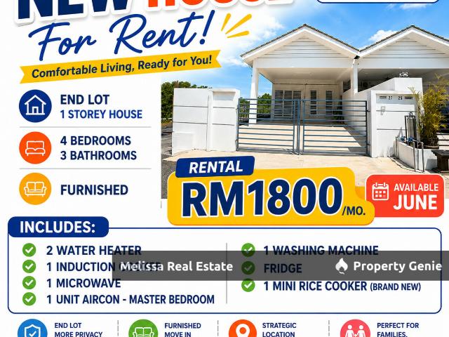 Terraced House for rent in Pahang