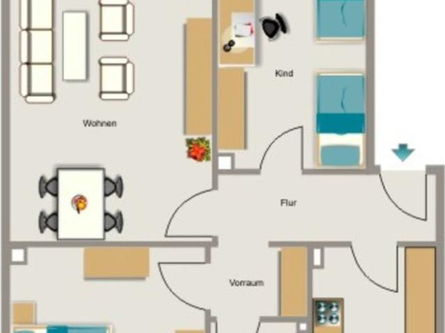 Apartment mieten in Dinslaken, Nordrhein-Westfalen