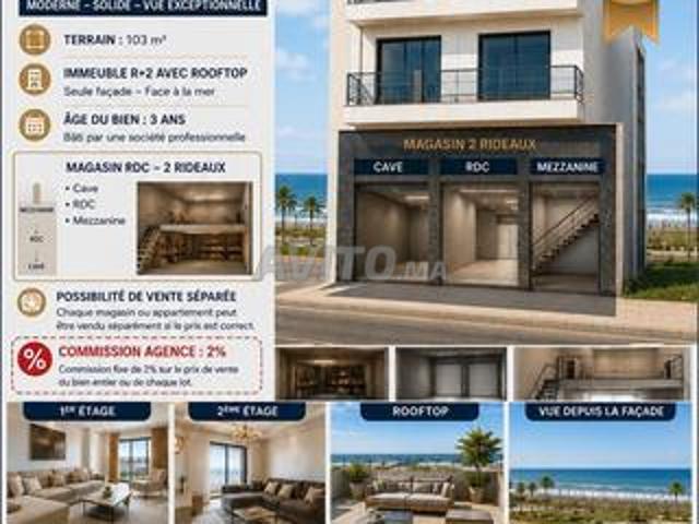 Maison vente à Dar Bouazza, Gharb-Chrarda-Beni Hssen