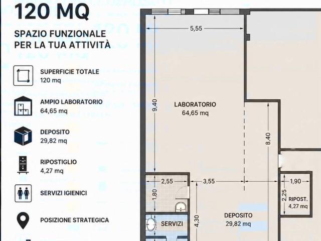 Locale Commerciale in affitto a Pont, Desio