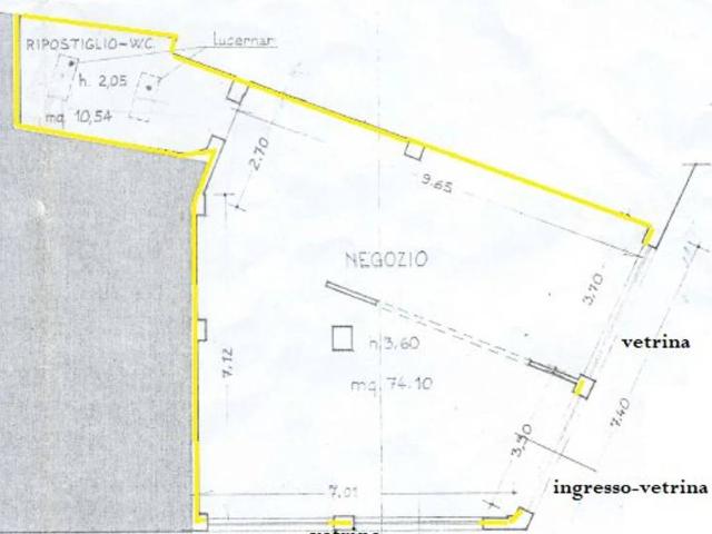 Locale Commerciale in affitto a Unione dei Comuni Circondario dell'Empolese Valdelsa, Empoli