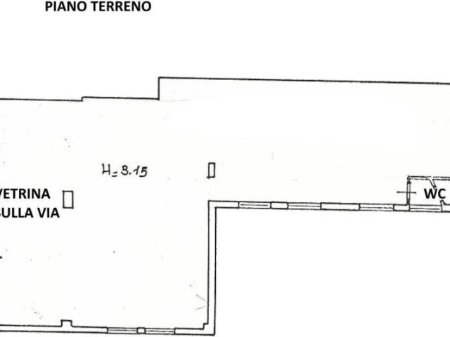 Locale Commerciale in affitto a Unione di Comuni Valdarno e Valdisieve, Pontassieve
