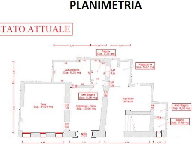 Locale Commerciale in affitto a San Francesco-Giardini Pubblici, Re