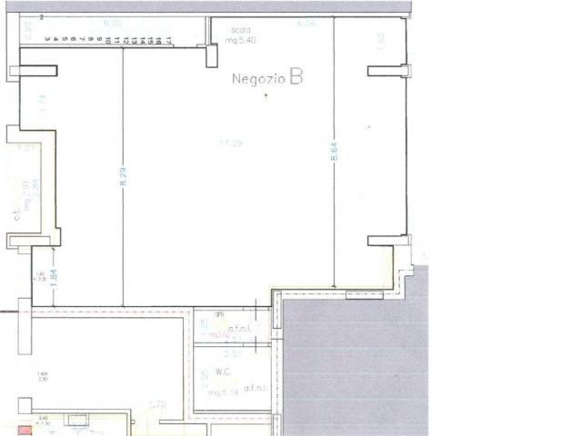 Locale Commerciale in affitto a Fontanelle, Riccione