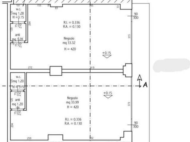 Locale Commerciale in affitto a Riccione, Reggio Emilia