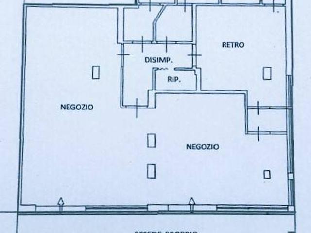 Locale Commerciale in affitto a Forcone, Viareggio