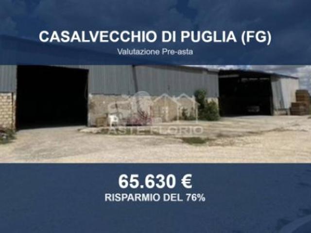 Capannone in vendita a Casalvecchio di Puglia, Foggia