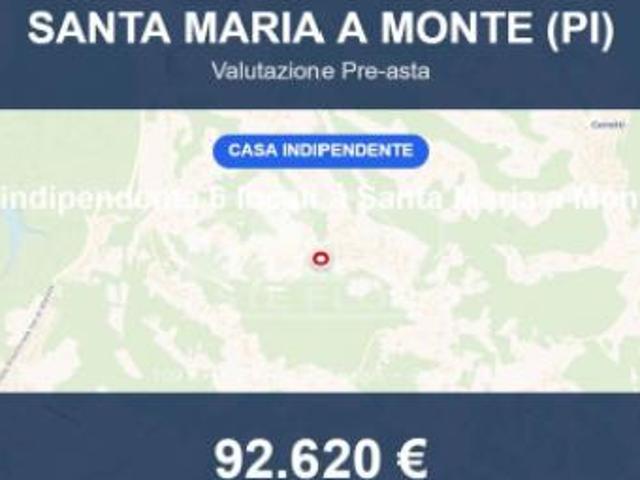 Villa Indipendente in vendita a Santa Maria A Monte, Toscana