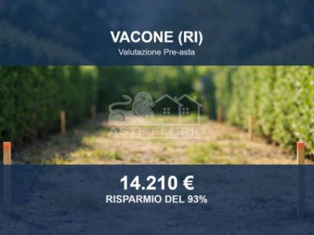 Terreno in vendita a Vacone, Lazio