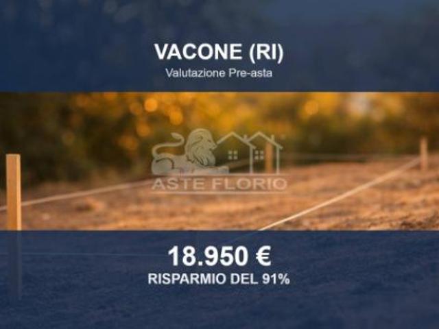 Terreno in vendita a Vacone, Lazio