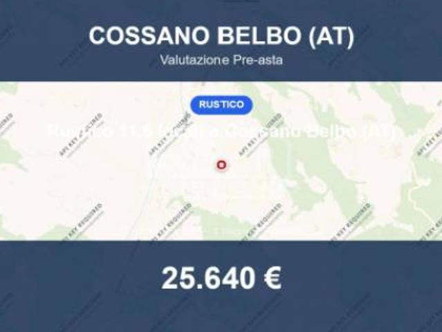 Terreno in vendita a Cossano Belbo, Cuneo
