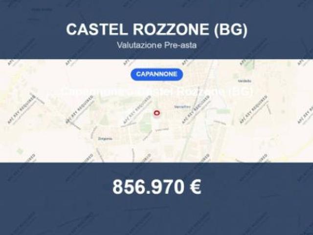 Capannone in vendita a Castel Rozzone, Bergamo