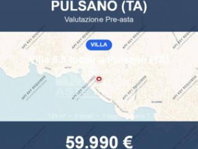 Villa Indipendente in vendita a Baia dei pescatori, Pulsano