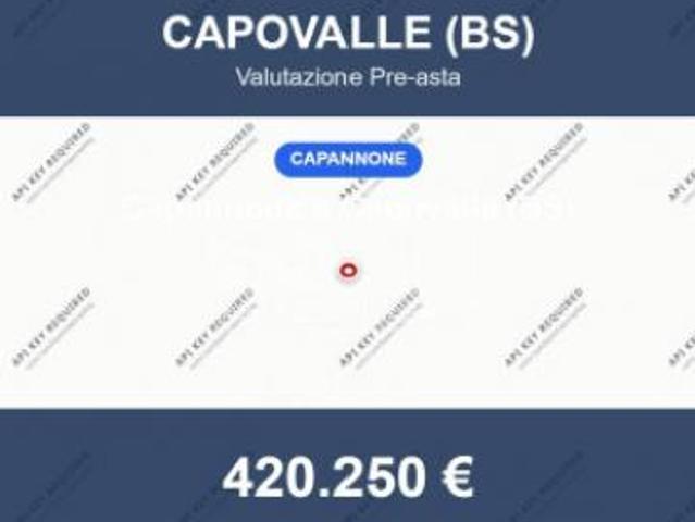 Capannone in vendita a Capovalle, Brescia