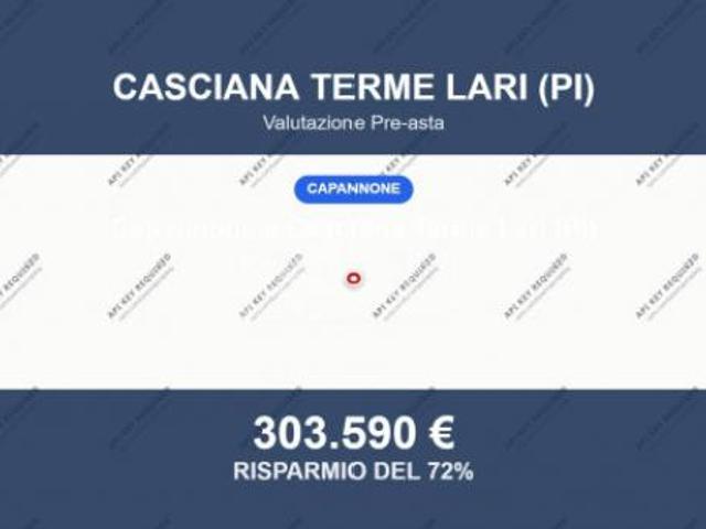 Capannone in vendita a La Turchia, Casciana Terme Lari