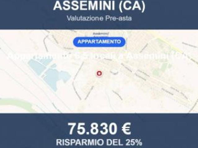 Appartamento in vendita a Assemini, Sardigna/Sardegna