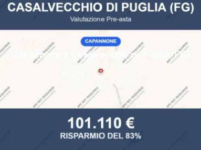 Capannone in vendita a Casalvecchio di Puglia, Foggia