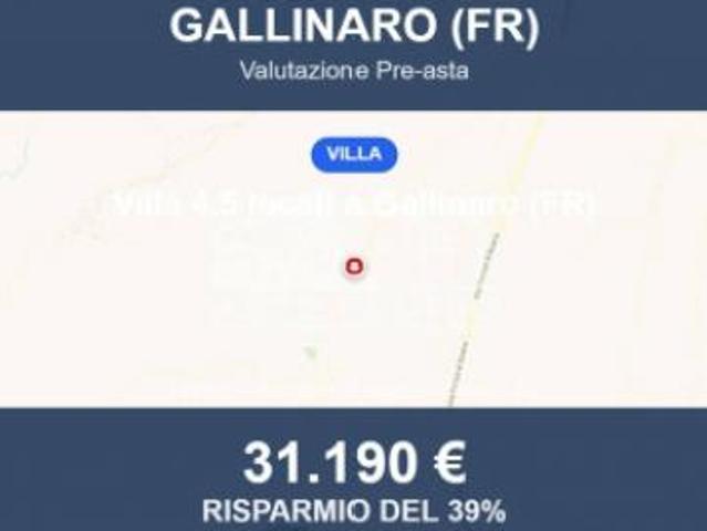 Villa Indipendente in vendita a Gallinaro, Lazio