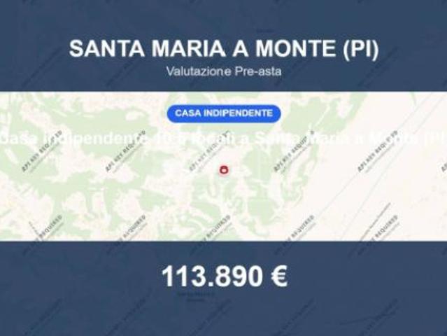 Villa Indipendente in vendita a Santa Maria A Monte, Toscana