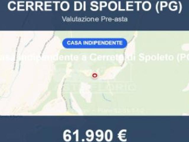 Villa Indipendente in vendita a Cerreto di Spoleto, Perugia