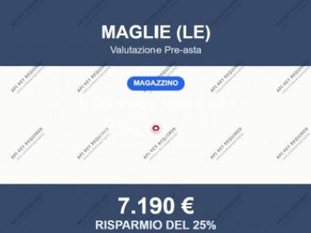 Capannone in vendita a Maglie, Lecce