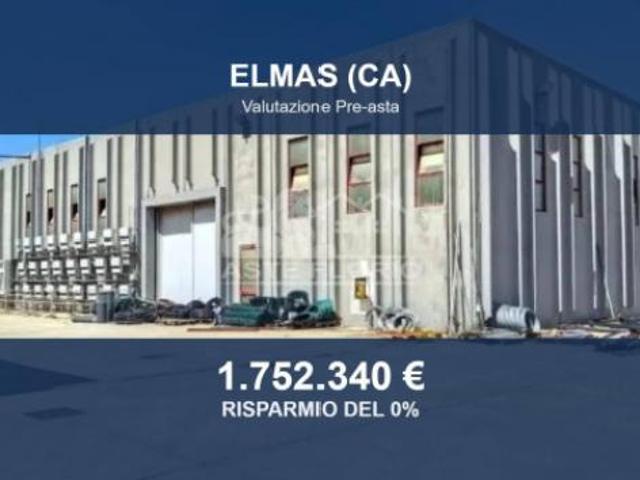 Capannone in vendita a CACIP - Agglomerato industriale di Elmas, Elmas