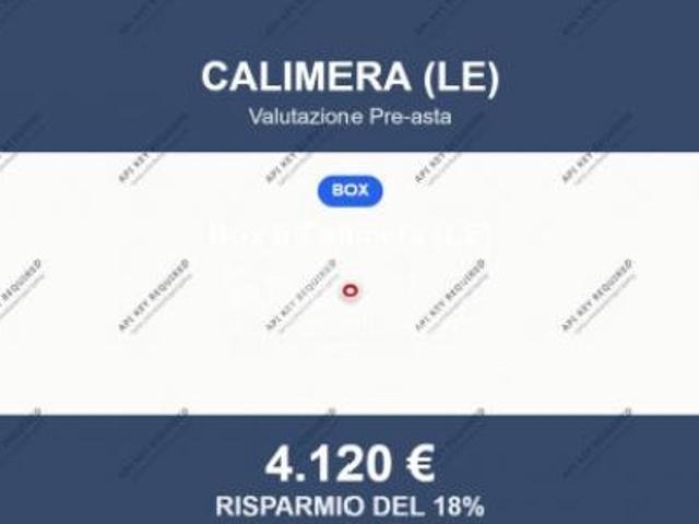 Box in vendita a Calimera, Lecce