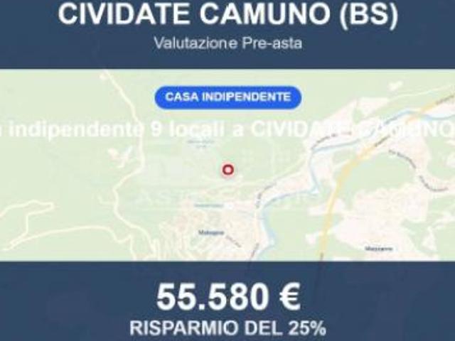 Villa Indipendente in vendita a Comunità montana della valle Camonica, Cividate Camuno