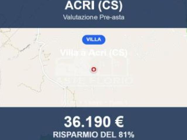 Villa Indipendente in vendita a Acri, Cosenza