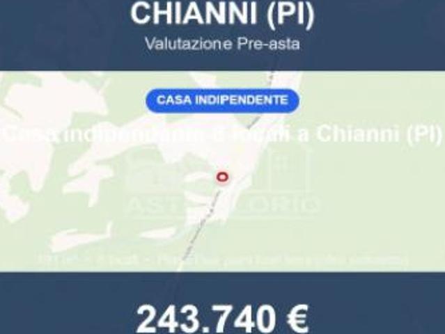 Villa Indipendente in vendita a Chianni, Toscana