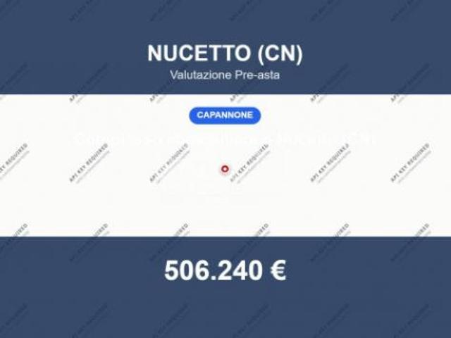 Capannone in vendita a Nucetto, Cuneo