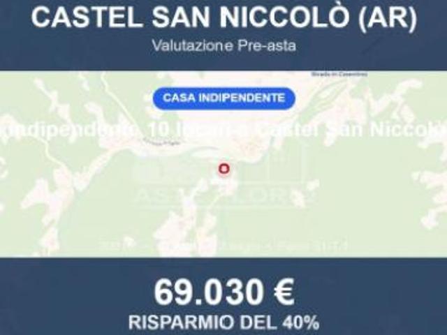 Villa Indipendente in vendita a Castel San Niccolò, Toscana