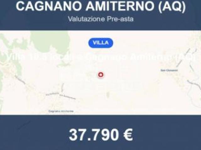 Villa Indipendente in vendita a Cagnano Amiterno, Abruzzo